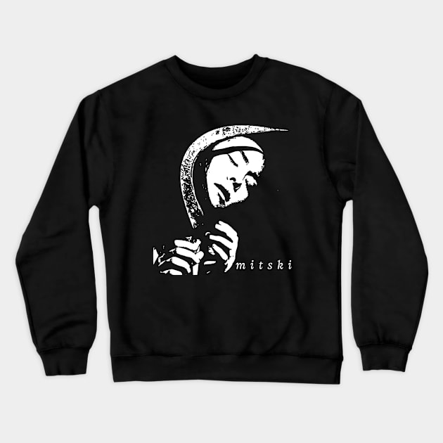 Mitski // Time Textured Crewneck Sweatshirt by gulymaiden